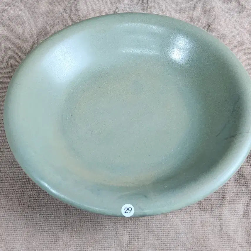[BUNJANG] Chinese Ru Kiln Celadon Plate / 중국도자기 여요 청자 접시