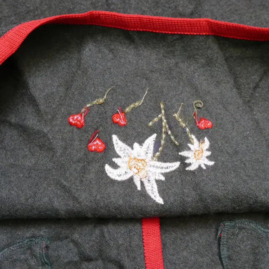 [BUNJANG] W-M Tyrolean Loden Wool Vest / [W-M] 1980s 오스트리아 알프스 티롤 전통 로덴 울 베스트