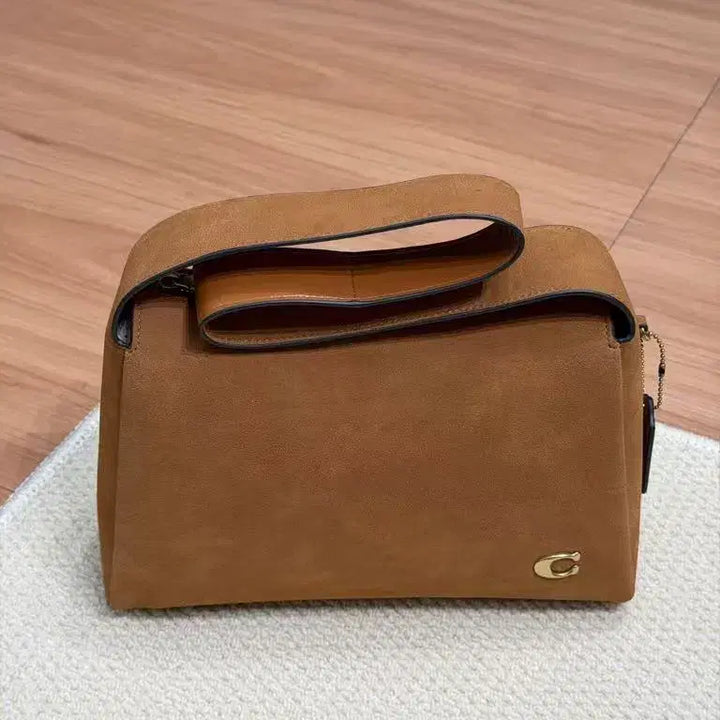 [BUNJANG] Coach Hobo Bag Deer Leather Brown / 코치 신상 호보 겨드랑이 백 사슴 가죽 브라운