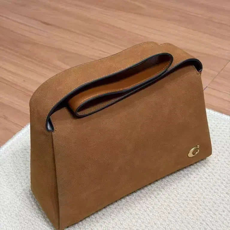 [BUNJANG] Coach Hobo Bag Deer Leather Brown / 코치 신상 호보 겨드랑이 백 사슴 가죽 브라운