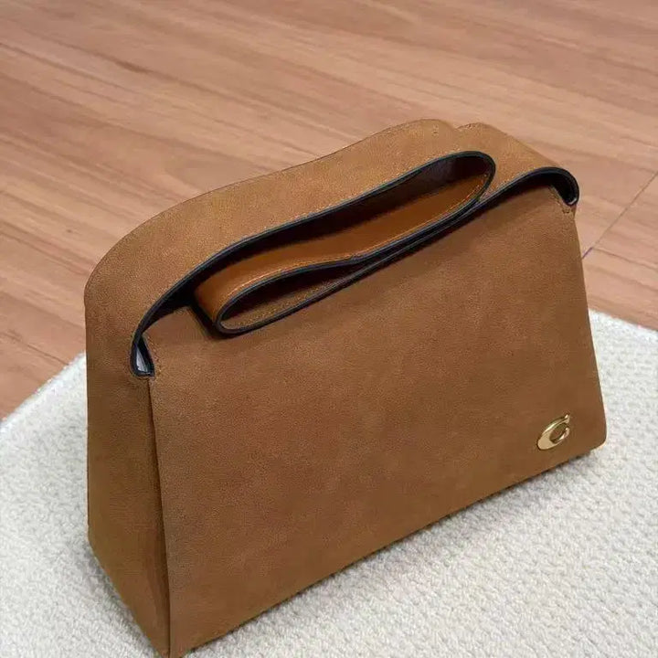 [BUNJANG] Coach Hobo Bag Deer Leather Brown / 코치 신상 호보 겨드랑이 백 사슴 가죽 브라운