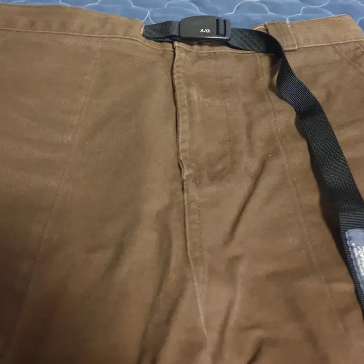 [BUNJANG] Anotheroffice Swallow Lounge Velcro Cotton Pants Brown (30) / 어나더오피스 by스왈로우라운지 벨크로 코튼팬츠 브라운 (30)