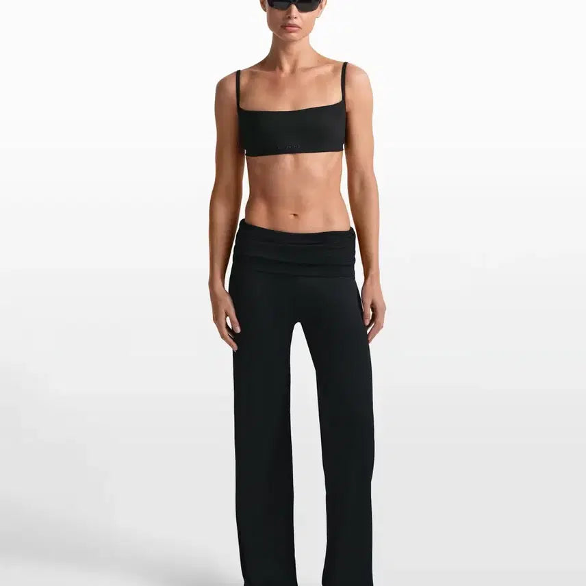 [BUNJANG] Nike x SKIMS Foldover Wide Leg Pants XL / [새상품, 블랙] 나이키스킴스 폴드오버 와이드 레그 팬츠 XL