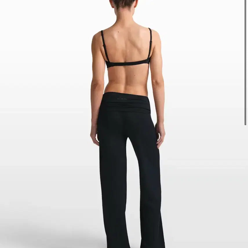 [BUNJANG] Nike x SKIMS Foldover Wide Leg Pants XL / [새상품, 블랙] 나이키스킴스 폴드오버 와이드 레그 팬츠 XL