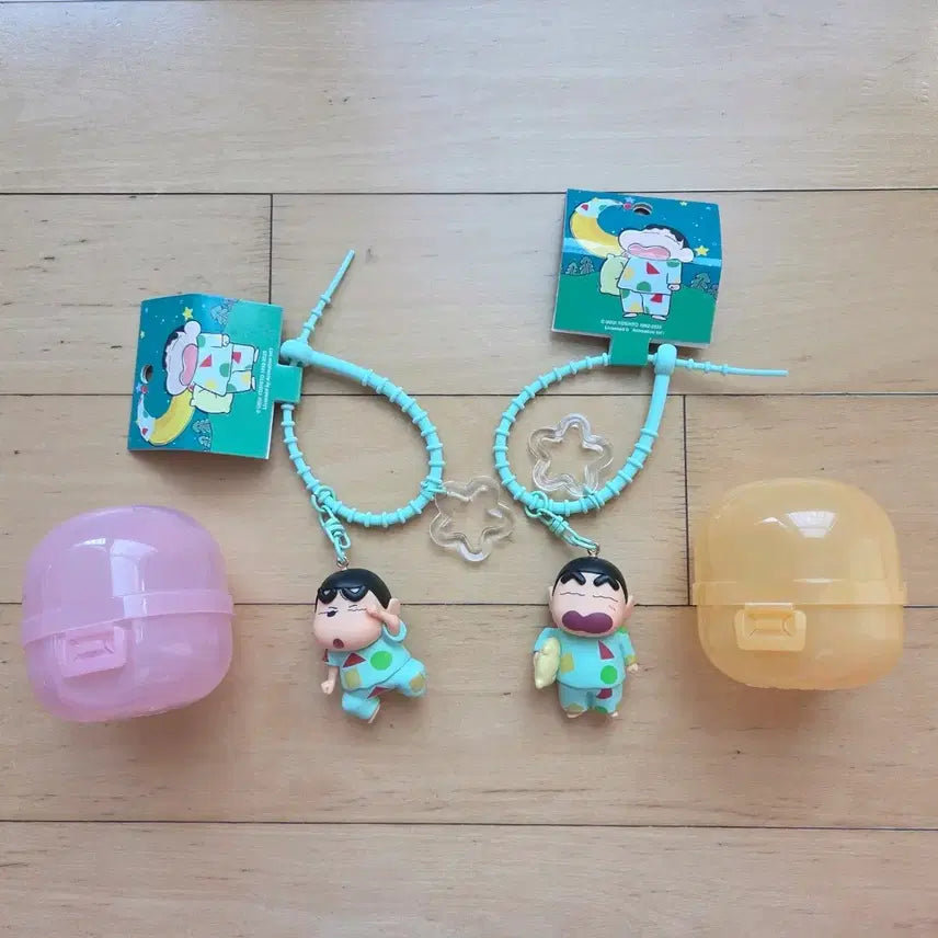 [SOLD OUT] 짱구는 못말려 짱구 잠옷 키링 2종 일괄