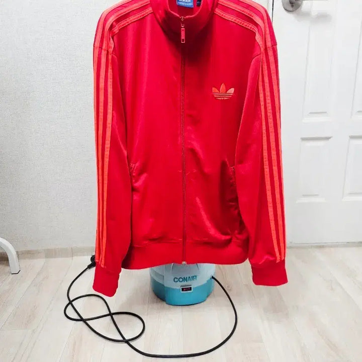 [BUNJANG] Adidas Firebird Track Top Jacket / (100~105)L 초대장급 아디다스 파이어버드 [빨주] 트랙탑져지