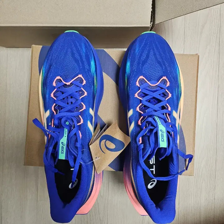[BUNJANG] Superblast 3 Cobalt Burst/Light Orange Sneakers / 슈퍼블라스트3 290