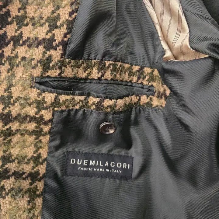 [BUNJANG] Man On The Boon Houndstooth Balmacaan Coat / 맨온더분 하운드투스 발마칸 코트 46