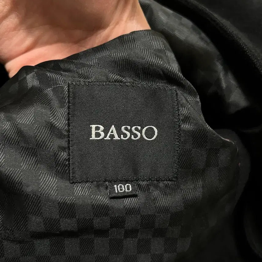 [BUNJANG] BASSO Homme Classic Wool Balmacaan Mac Coat [Black] L / 바쏘 옴므 클래식 모직 싱글 발마칸 맥코트 [블랙] L/100