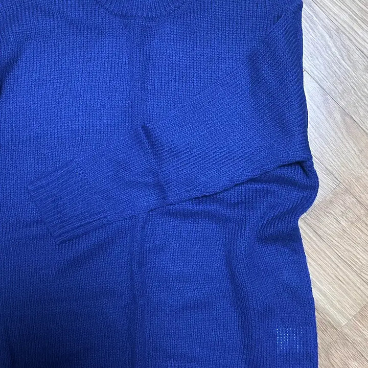 [BUNJANG] Topten Blue Knit Sweater / 옷장정리) 탑텐 파란색 니트