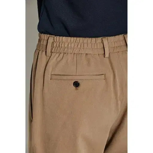 [BUNJANG] Customellow One-Tuck Semi-Baggy Slacks Pants / 커스텀 멜로우 원턱 세미 배기 슬랙스 팬츠
