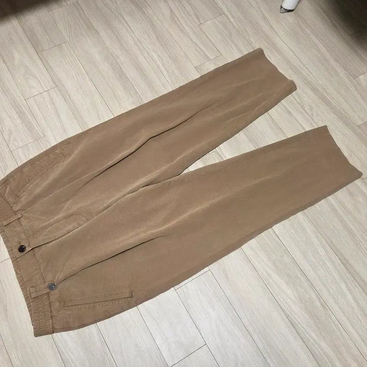 [BUNJANG] Customellow One-Tuck Semi-Baggy Slacks Pants / 커스텀 멜로우 원턱 세미 배기 슬랙스 팬츠