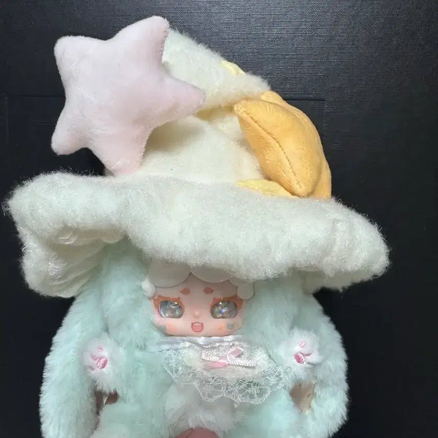 [BUNJANG] Lucky Dear Night Rabbit Witch Keyring / 럭키디어나이 밤토끼 마녀 키링