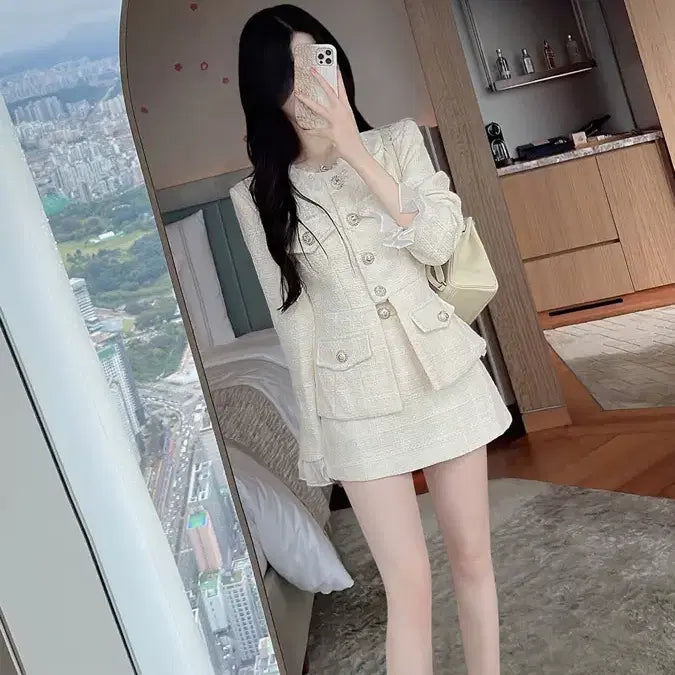 [BUNJANG] Mielle Belluan Crystal Fur Mary Jane / [미엘르] 벨루안 크리스탈 퍼 메리제인