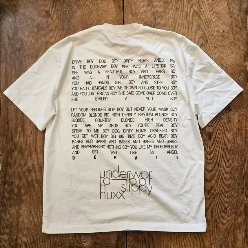 BUNJANG] Underworld Born Slippy Vintage T-shirt / 90s 빈티지 밴드