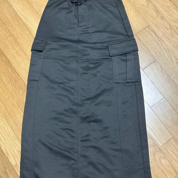 [BUNJANG] Ablie Cargo Long Skirt / 옷장정리) 에이블리 카고 롱스커트