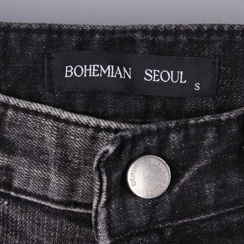 [SOLD OUT] (여성) 보헤미안 서울 부츠컷 데님 청바지 (S)