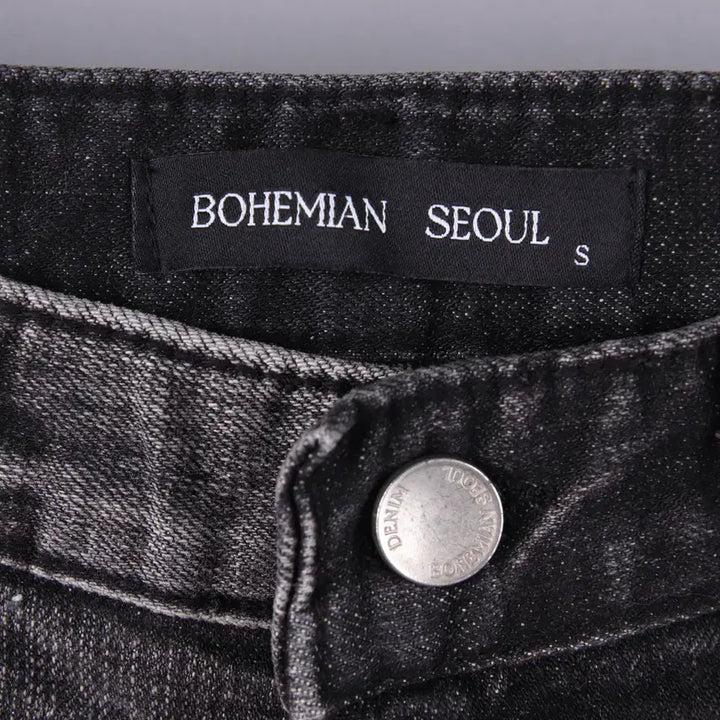 [SOLD OUT] (여성) 보헤미안 서울 부츠컷 데님 청바지 (S)