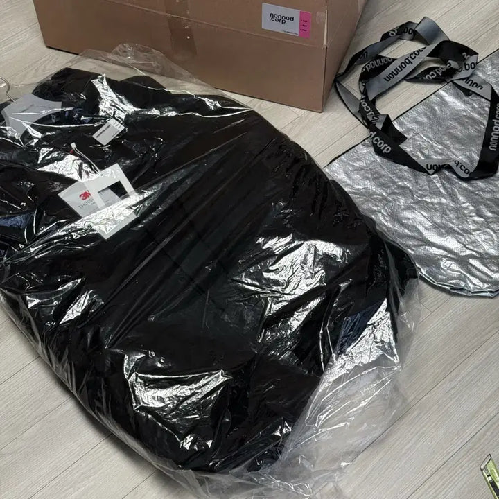 [BUNJANG] NONNOD Moleskin Shirring Bomber Jacket Black / [새상품/1/풀구성] 논노드 몰스킨 셔링 봄버 블랙