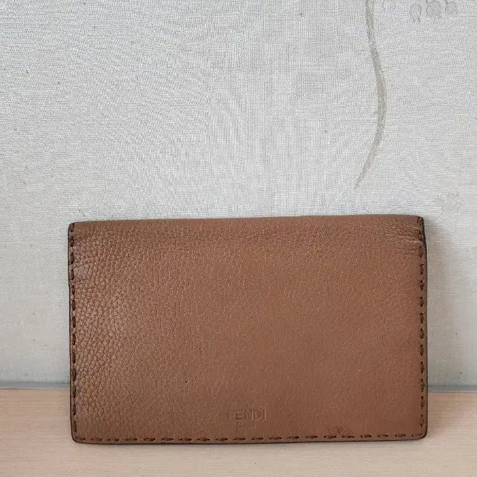 [BUNJANG] Fendi Selleria Leather Clutch Wallet / 펜디 셀러리아 장지갑 미니 클러치