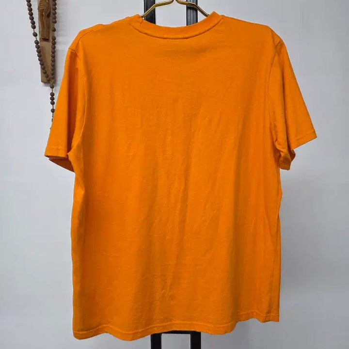 [BUNJANG] Maison Kitsune Orange Short Sleeve T-Shirt / 메종키츠네 오렌지 반팔 티셔츠 L