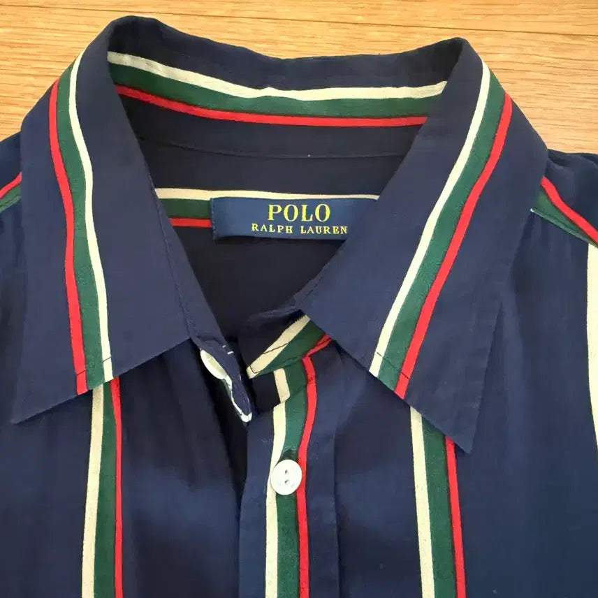 [BUNJANG] Polo Ralph Lauren Belted Striped Dress / 폴로랄프로렌 벨티드 원피스 165/92a 66사이즈