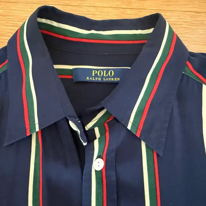 [BUNJANG] Polo Ralph Lauren Belted Striped Dress / 폴로랄프로렌 벨티드 원피스 165/92a 66사이즈