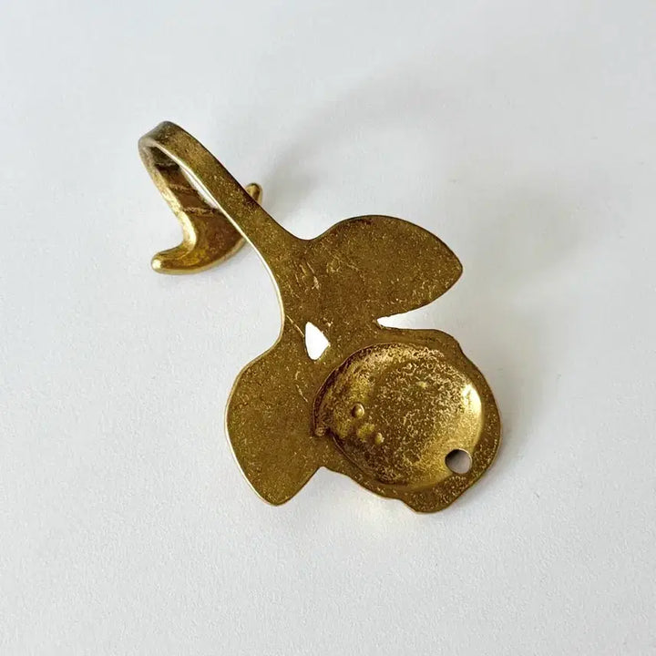 [BUNJANG] Vintage Brass Rose Wall Hook / 빈티지 브라스 장미 벽후크