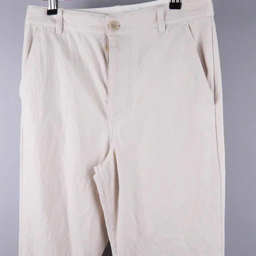[BUNJANG] COS Cotton Spandex Pants Cream (Size 34) / (여성) COS 코스 코튼 스판 팬츠 크림 (34)
