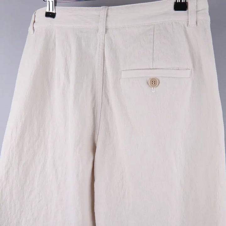 [BUNJANG] COS Cotton Spandex Pants Cream (Size 34) / (여성) COS 코스 코튼 스판 팬츠 크림 (34)