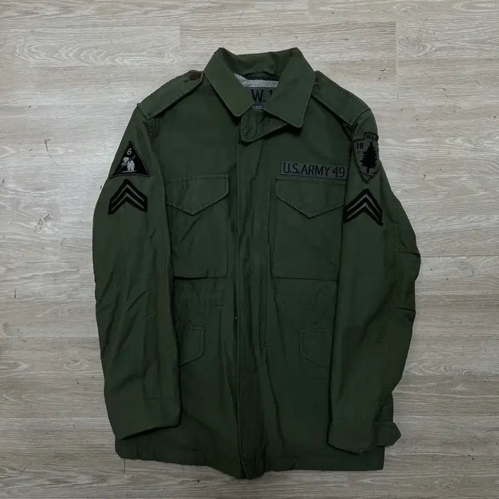 [BUNJANG] Who.A.U. US Military M-51 Field Jacket [Khaki] S / 후아유 미군 밀리터리 와펜 M-51 필드 야상자켓 [카키] S/90