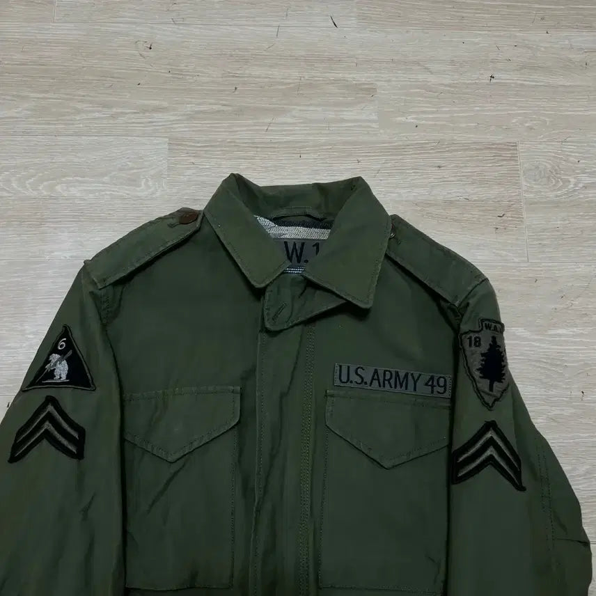 [BUNJANG] Who.A.U. US Military M-51 Field Jacket [Khaki] S / 후아유 미군 밀리터리 와펜 M-51 필드 야상자켓 [카키] S/90