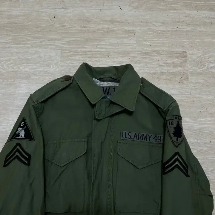 [BUNJANG] Who.A.U. US Military M-51 Field Jacket [Khaki] S / 후아유 미군 밀리터리 와펜 M-51 필드 야상자켓 [카키] S/90