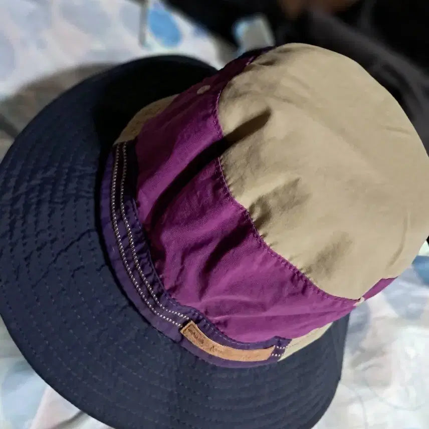 [BUNJANG] Millet Color Block Bucket Hat / 밀레배색 버킷햇 모자