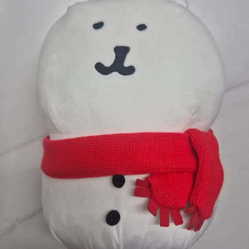 [BUNJANG] Nagano Nongdamgom Damgom Snowman Medium Plush Doll / (새제품)나가노 농담곰 담곰이 눈사람 중대형 인형 판매