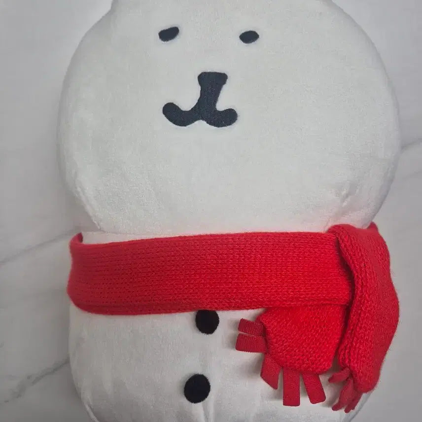 [BUNJANG] Nagano Nongdamgom Damgom Snowman Medium Plush Doll / (새제품)나가노 농담곰 담곰이 눈사람 중대형 인형 판매