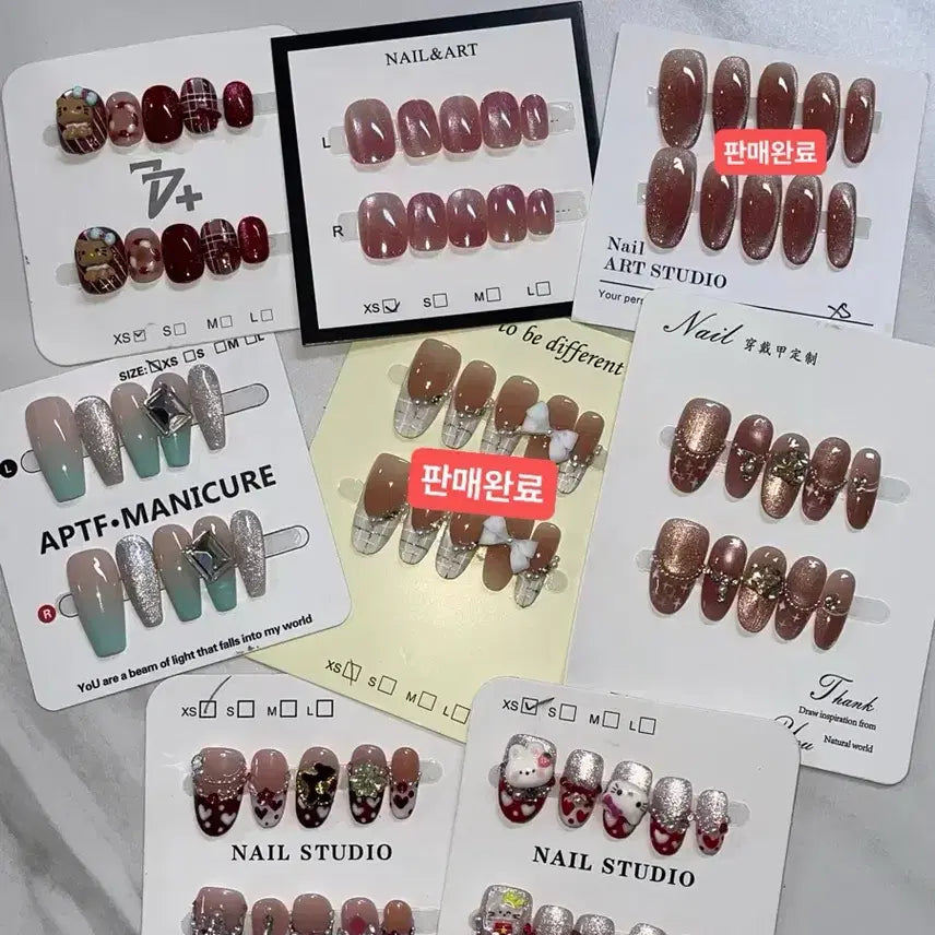 [BUNJANG] XS Nail Tip Set / xs네일팁 /영상있어용