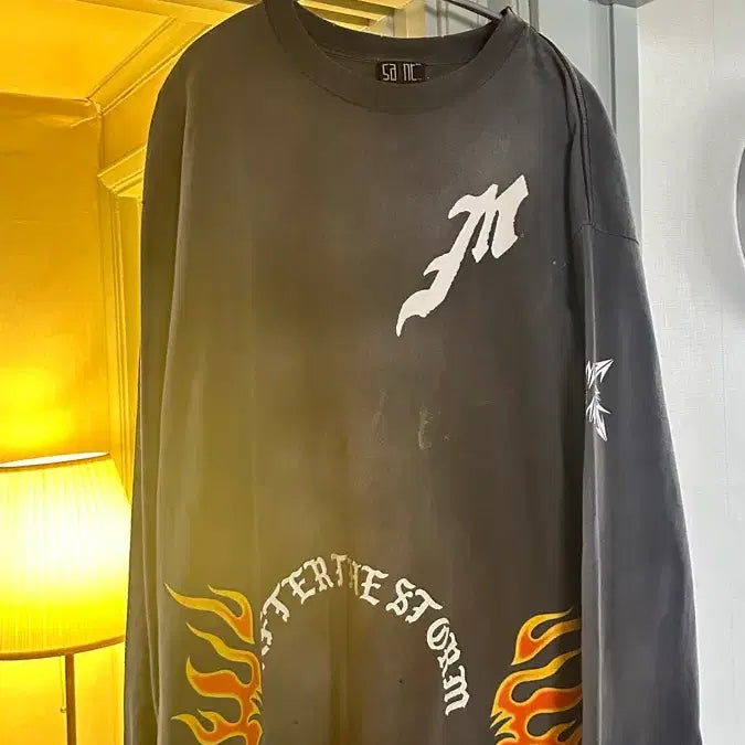 [BUNJANG] Saint Michael Long Sleeve T-Shirt XL / 세인트미카엘 롱슬리브 티셔츠 xl