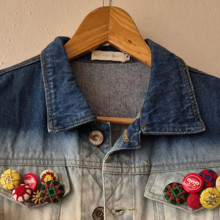 [BUNJANG] Lunatic Blue Denim Vest - M Size / 일본수입 Lunatic blue여성 데님조끼 M사이즈