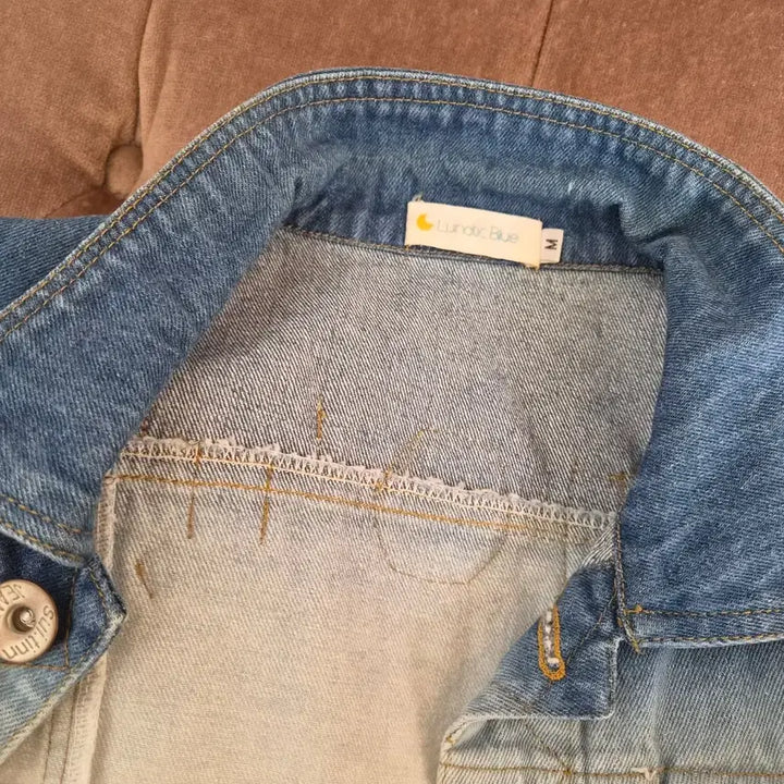 [BUNJANG] Lunatic Blue Denim Vest - M Size / 일본수입 Lunatic blue여성 데님조끼 M사이즈