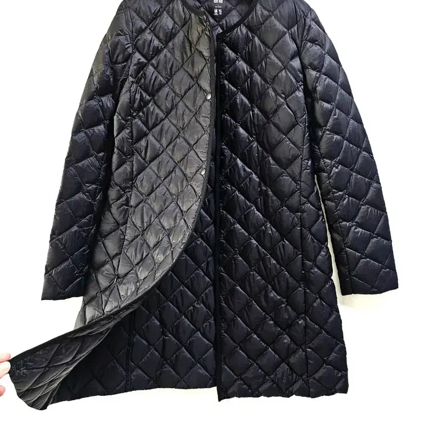 [BUNJANG] Uniqlo Quilted Down Lightweight Long Padded Jacket / 유니클로 퀼팅 다운 경량 롱패딩