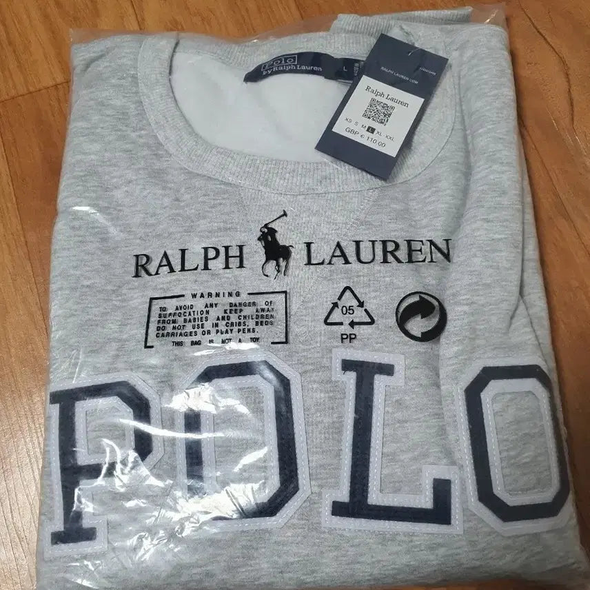 [BUNJANG] Polo Ralph Lauren Gray Sweatshirt L / 폴로 랄프로렌 그레이 맨투맨 L
