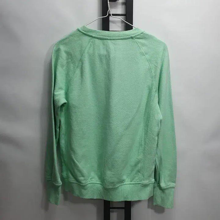 [BUNJANG] Lucky Chouette Owl Mint Green Sweatshirt / 럭키슈에뜨 맨투맨 부엉이 민트 그린 s