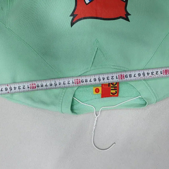 [BUNJANG] Lucky Chouette Owl Mint Green Sweatshirt / 럭키슈에뜨 맨투맨 부엉이 민트 그린 s