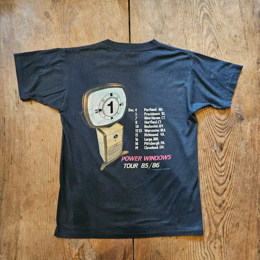 [SOLD OUT] 80s 빈티지 밴드티 rush