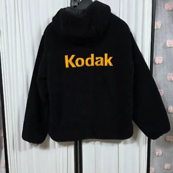 [BUNJANG] Kodak Fleece Hooded Zip-up Jacket (Size 100) / 코닥뽀글이플리스후드집업(100)