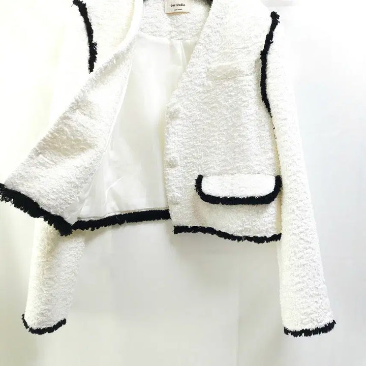 [BUNJANG] Our Studio Tweed Jacket / our studio 트위드 자켓