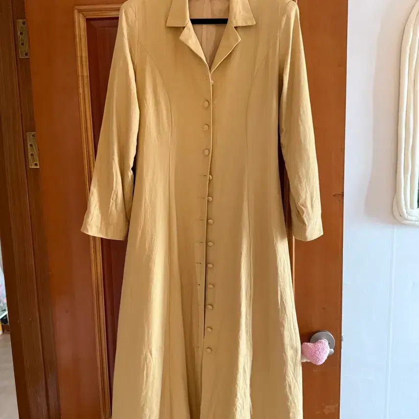 [BUNJANG] Meyvins IACOCCA Yellow Long Dress / [메이빈스]IACOCCA 옐로우 롱 원피스