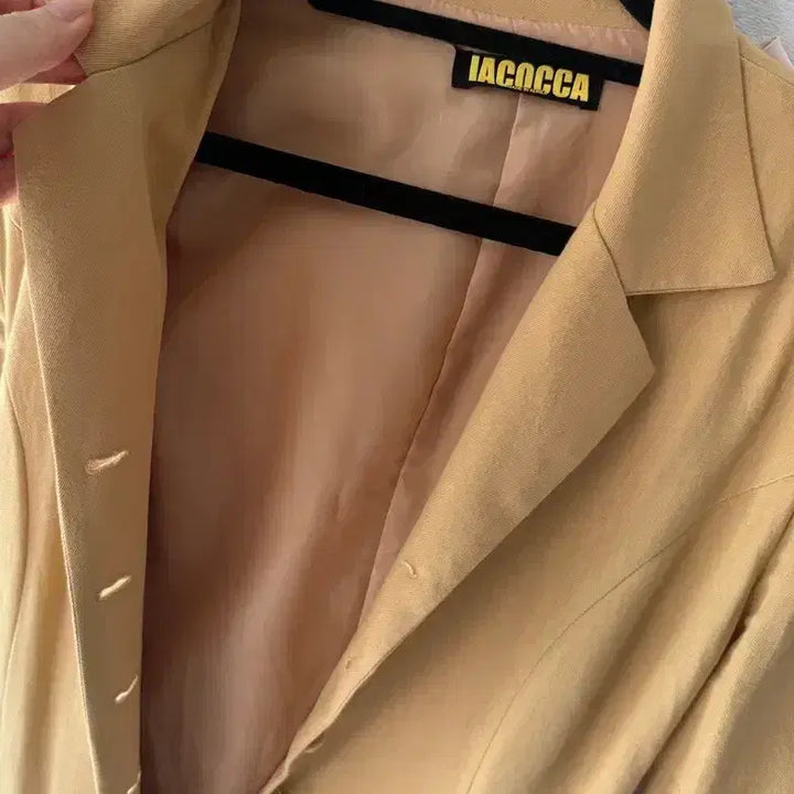 [BUNJANG] Meyvins IACOCCA Yellow Long Dress / [메이빈스]IACOCCA 옐로우 롱 원피스