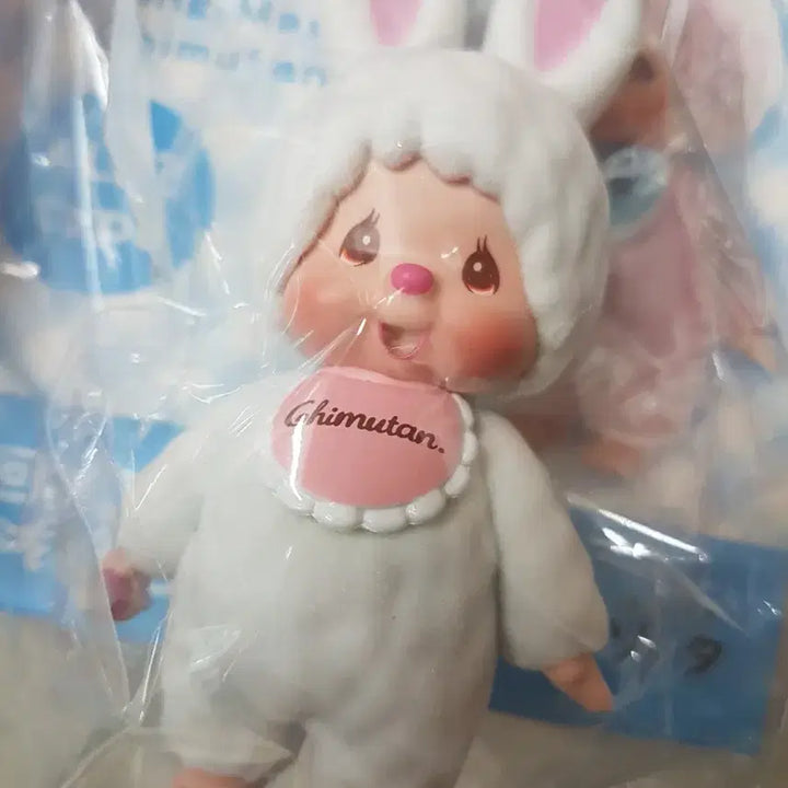 [BUNJANG] Monchhichi Flocked Figure Set / 몬치치플로키피규어2종